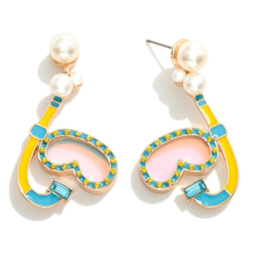 Scuba earrings